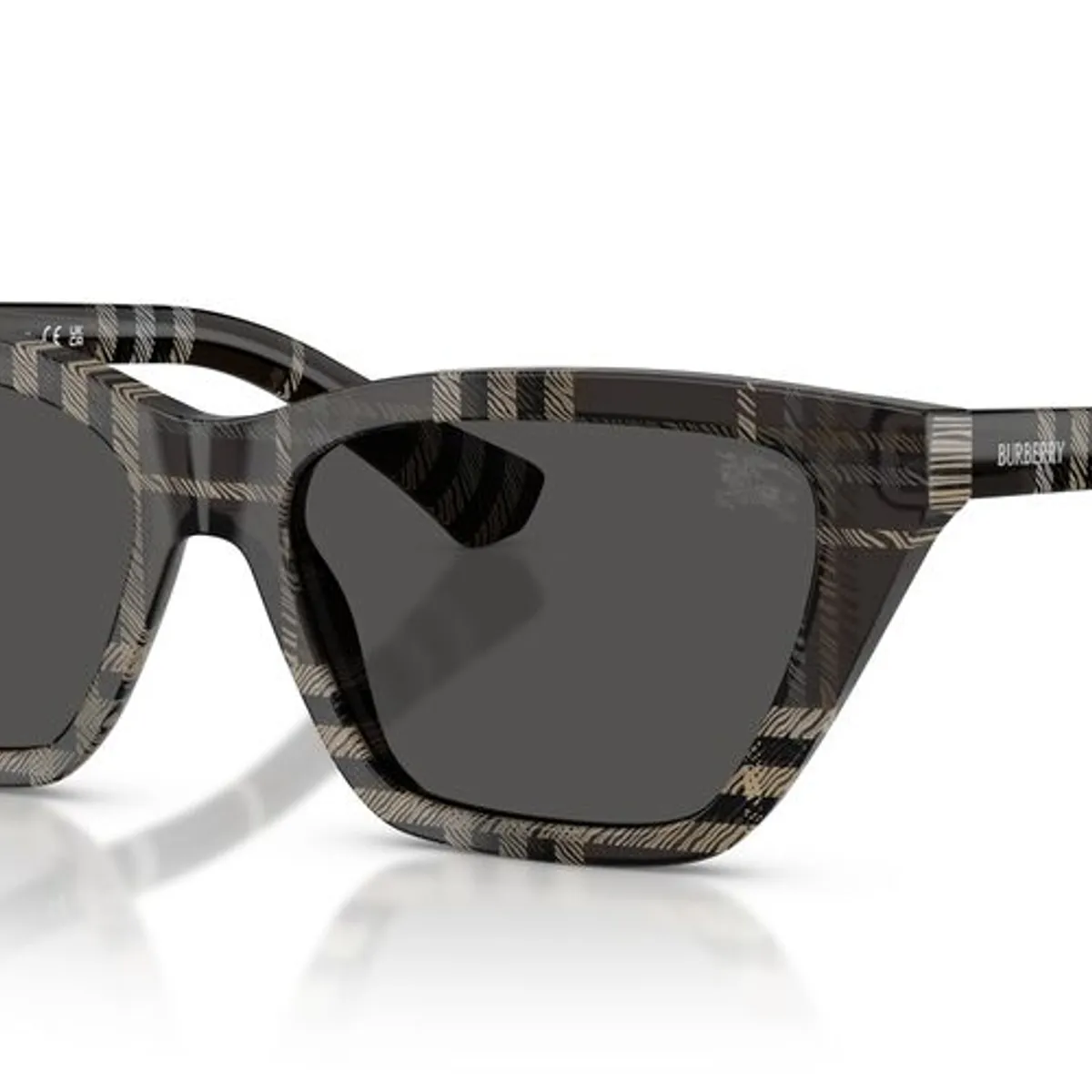 BURBERRY - Anteojos De Sol Burberry BE4468 Gris  Mujer
