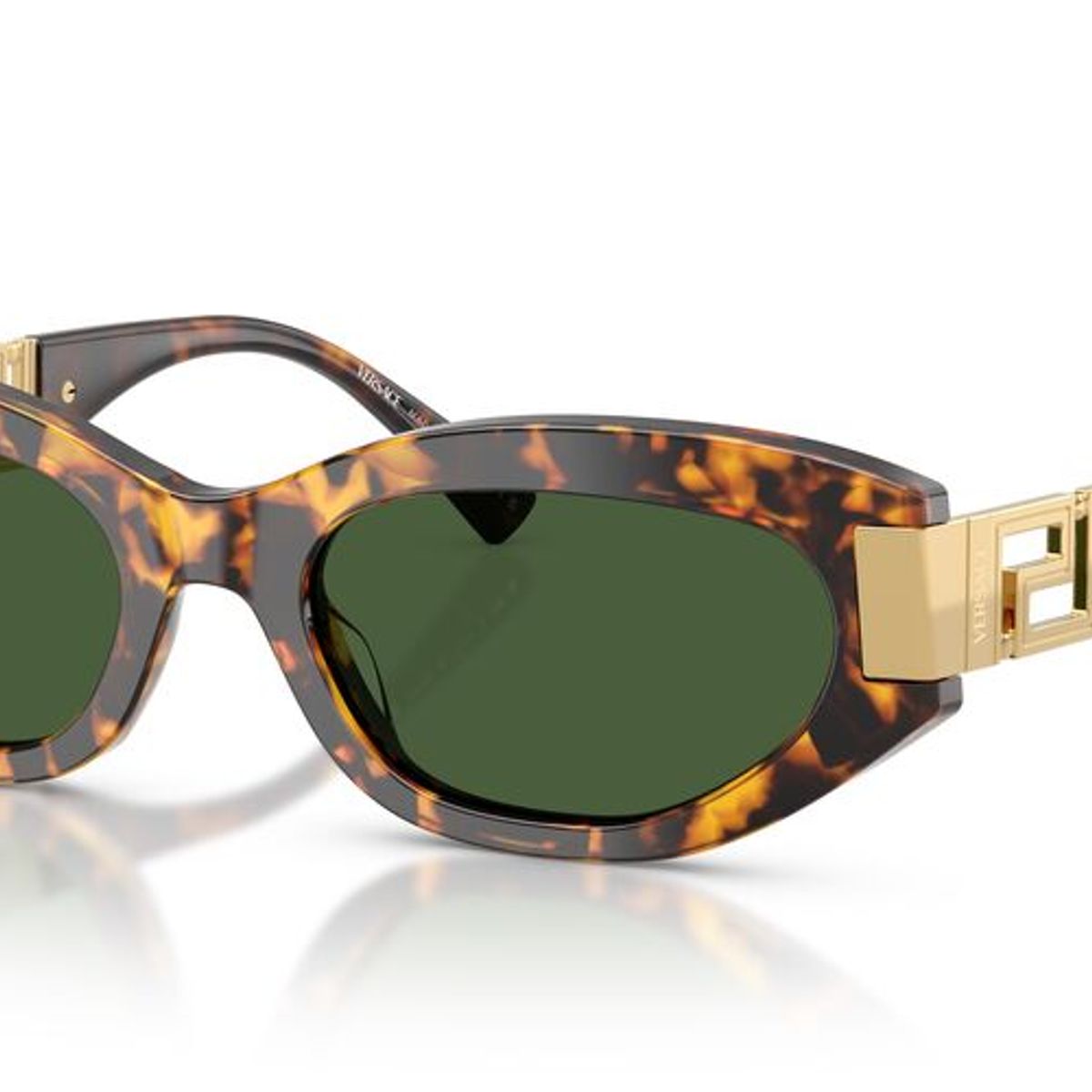 VERSACE - VE4501 Brown Tortoise Dark Green Havana Mujer