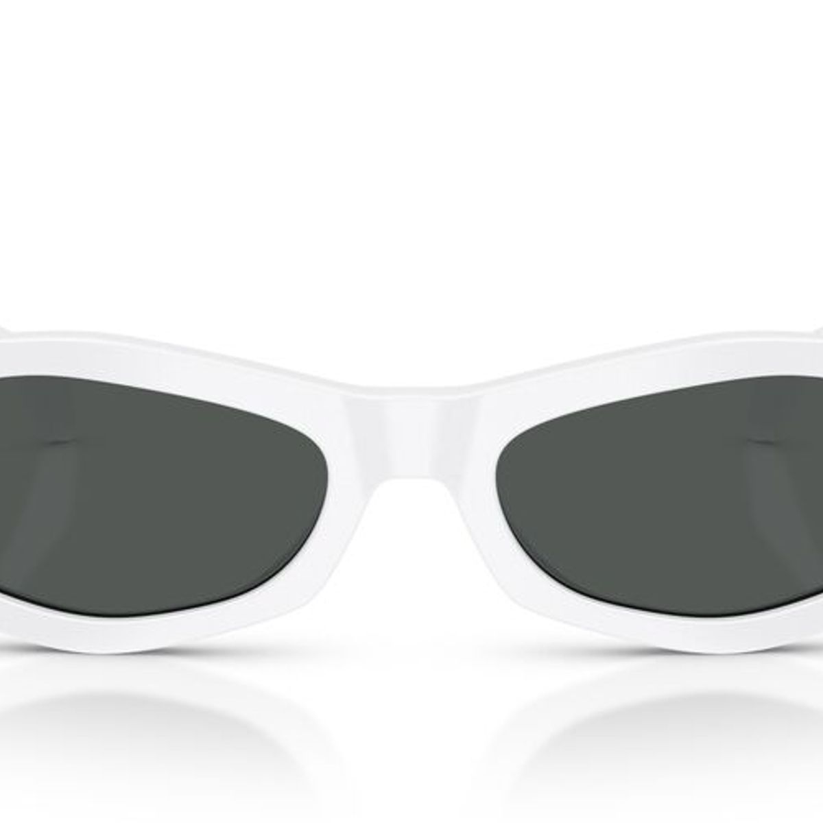 VERSACE - Anteojos De Sol Versace VE4487 White Dark Grey Blanco Mujer