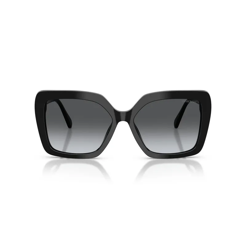 SWAROVSKI - Anteojos De Sol Swarovski SK6049 Black Gradient Grey Polar Negro Mujer