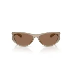 DIESEL - Anteojos De Sol DL3004U Opal Transp Grey Dark Brown Café Unisex