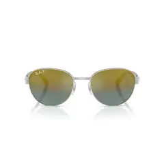 RAY BAN - Anteojos De Sol Ray-Ban RB3766CH Silver Gradient Gold Plateado Unisex