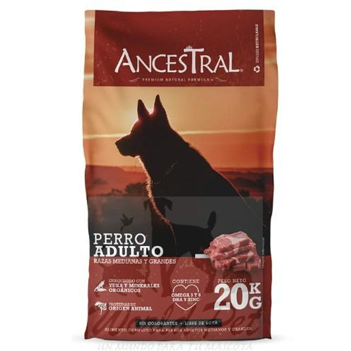 GENERICO - Alimento Para Perro Adulto Ancestral 20kg