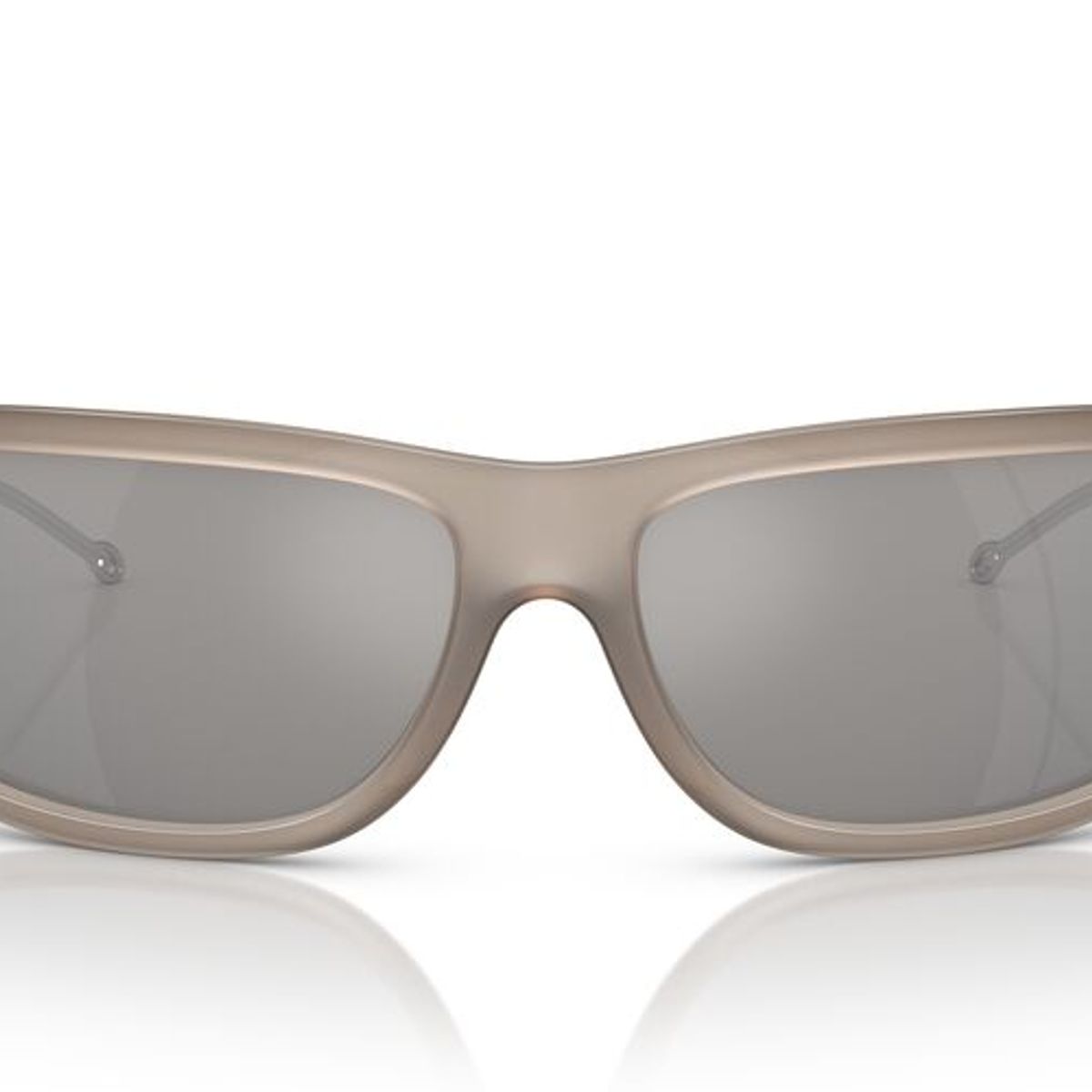 DIESEL - Anteojos De Sol Diesel DL3001 Shiny Opal Grey Mirror Grey Gris Unisex