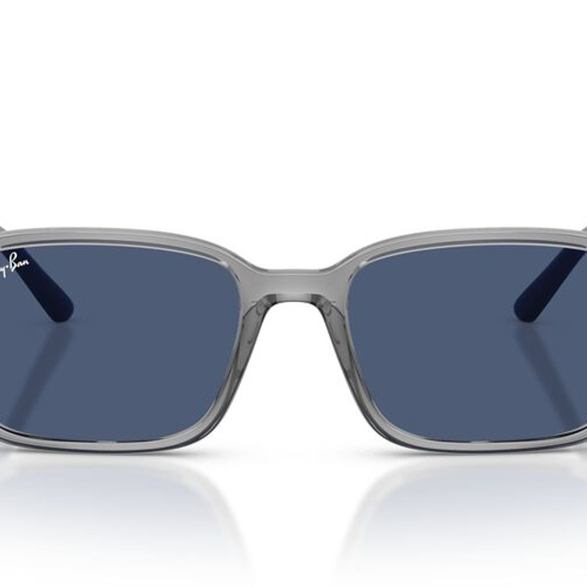 RAY BAN - Anteojos De Sol Ray-Ban RJ9131S Transparent Grey Dark Blue Gris Unisex