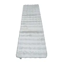 GENERICO - ALFOMBRA IMITACION PIEL DE CONEJO EXTRA SUAVE 60X180 CM