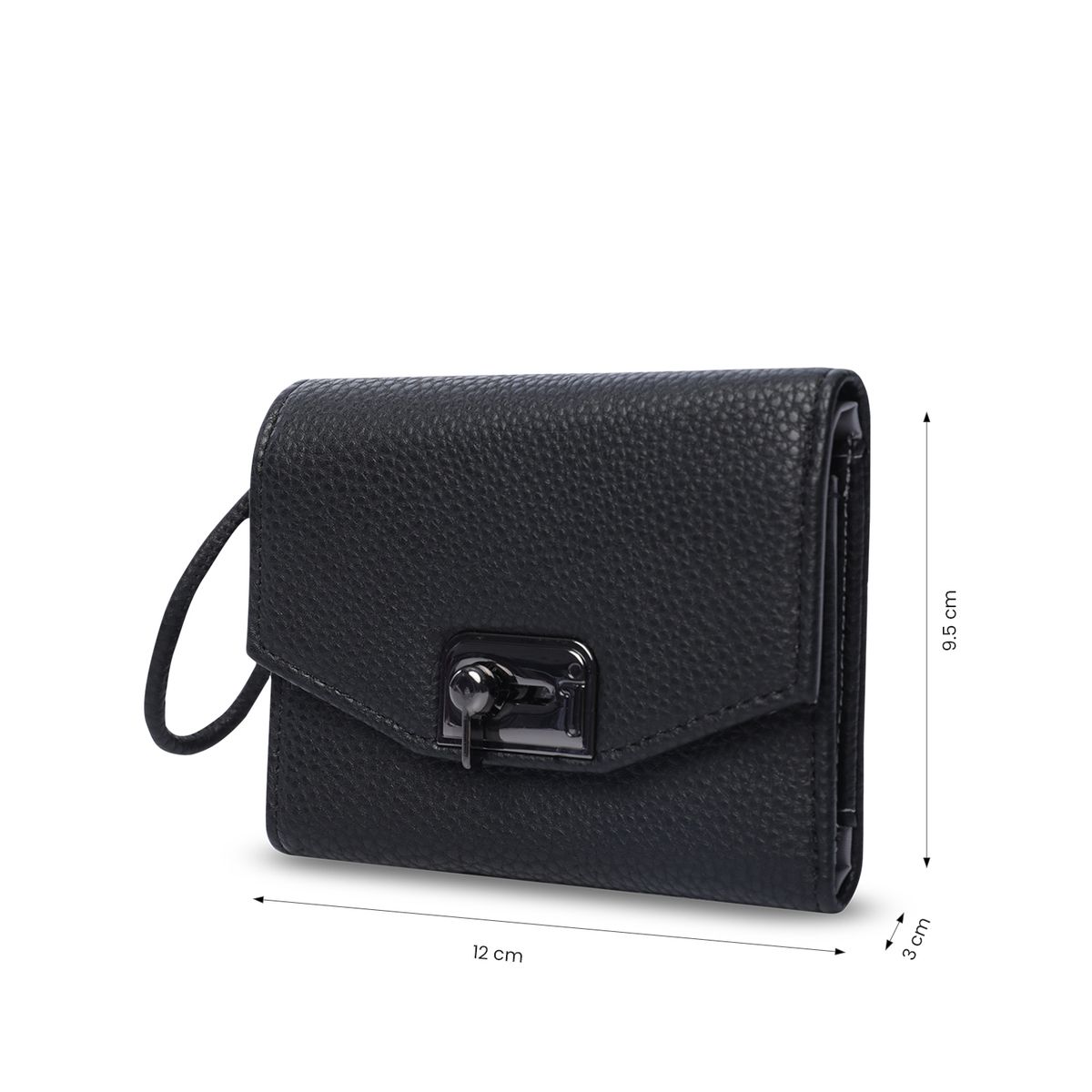 TOTTO - Billetera Totto Mujer Smooth Ney con RFID Blocker Negra