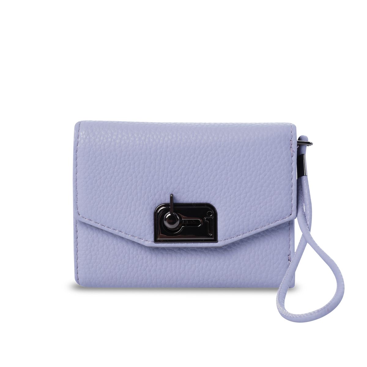 TOTTO - Billetera Totto Mujer Smooth Ney con RFID Blocker Morada