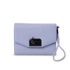 TOTTO - Billetera Mujer Smooth Ney con RFID Blocker Morada