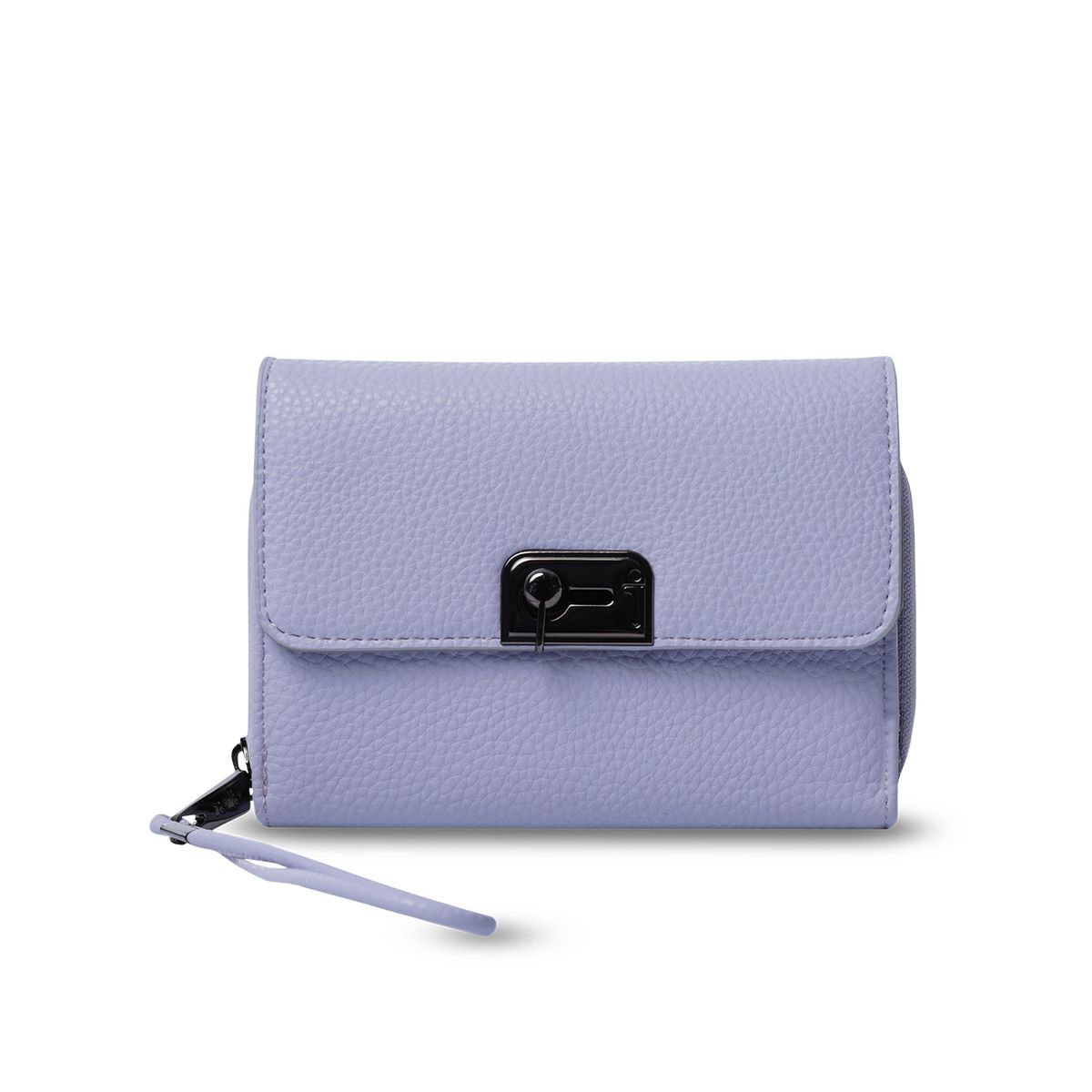 TOTTO - Billetera Totto Mujer Smooth Cri con RFID Blocker Morada