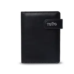 TOTTO - Porta Documentos Mujer Style con RFID Blocker Negro