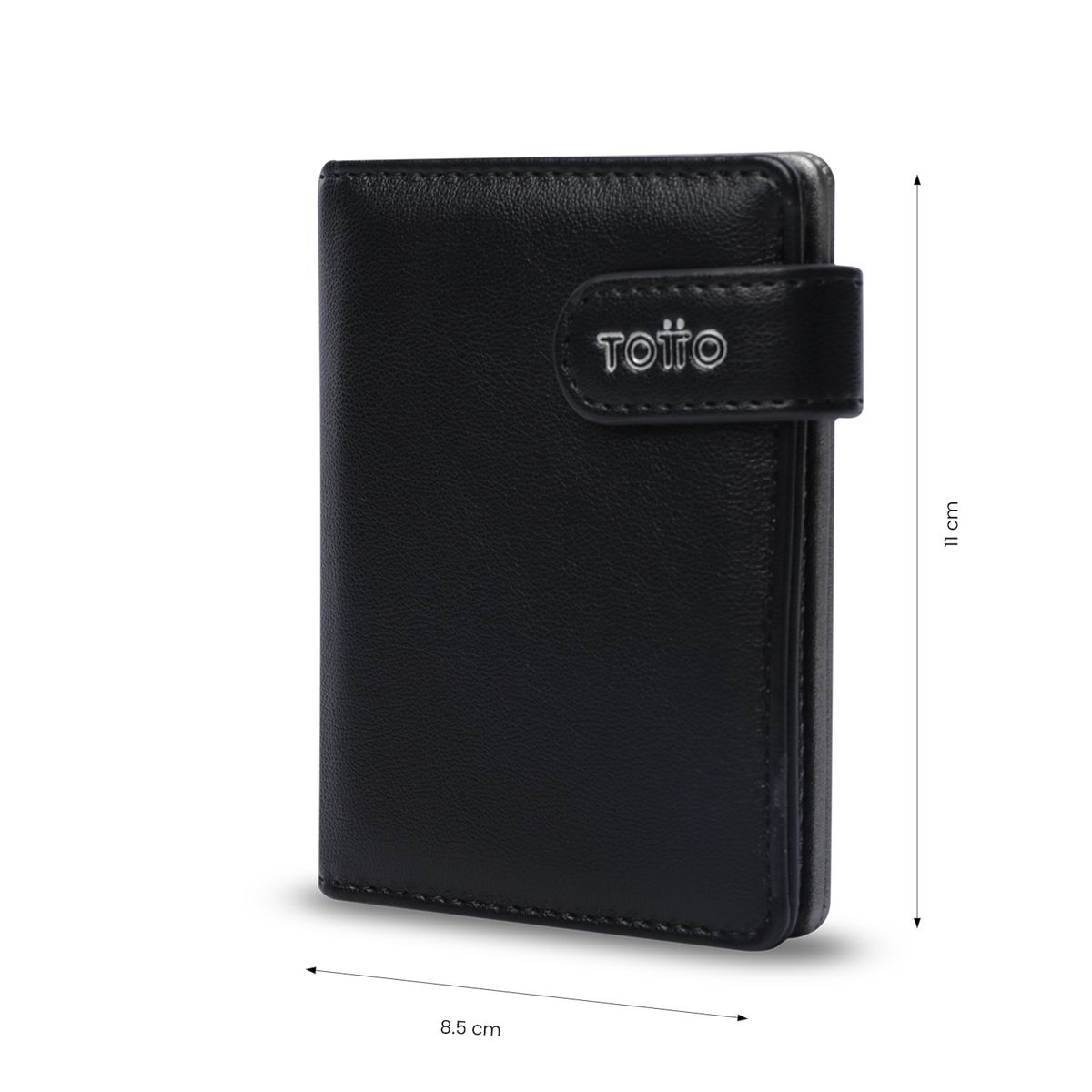 TOTTO - Porta Documentos Mujer Style con RFID Blocker Negro Totto
