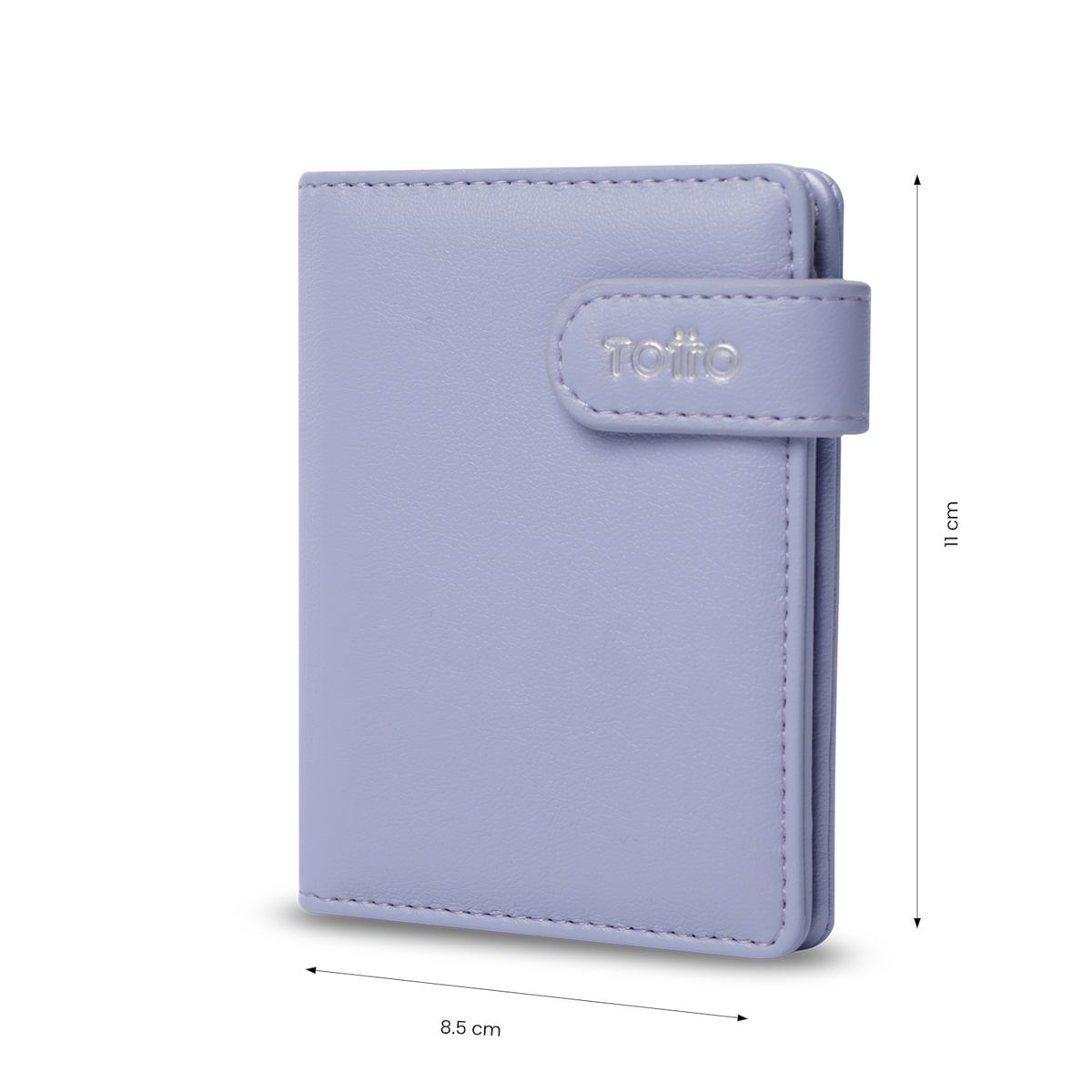 TOTTO - Porta Documentos Mujer Style con RFID Blocker Morado Totto