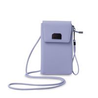 Portacelular Smooth Mujer con RFID Blocker Morado
