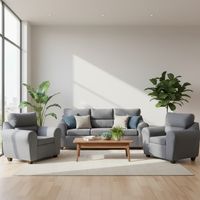 Juego de Living Dubai 311 Sofá 3 cuerpos + 2 Sofás 1 Cuerpo