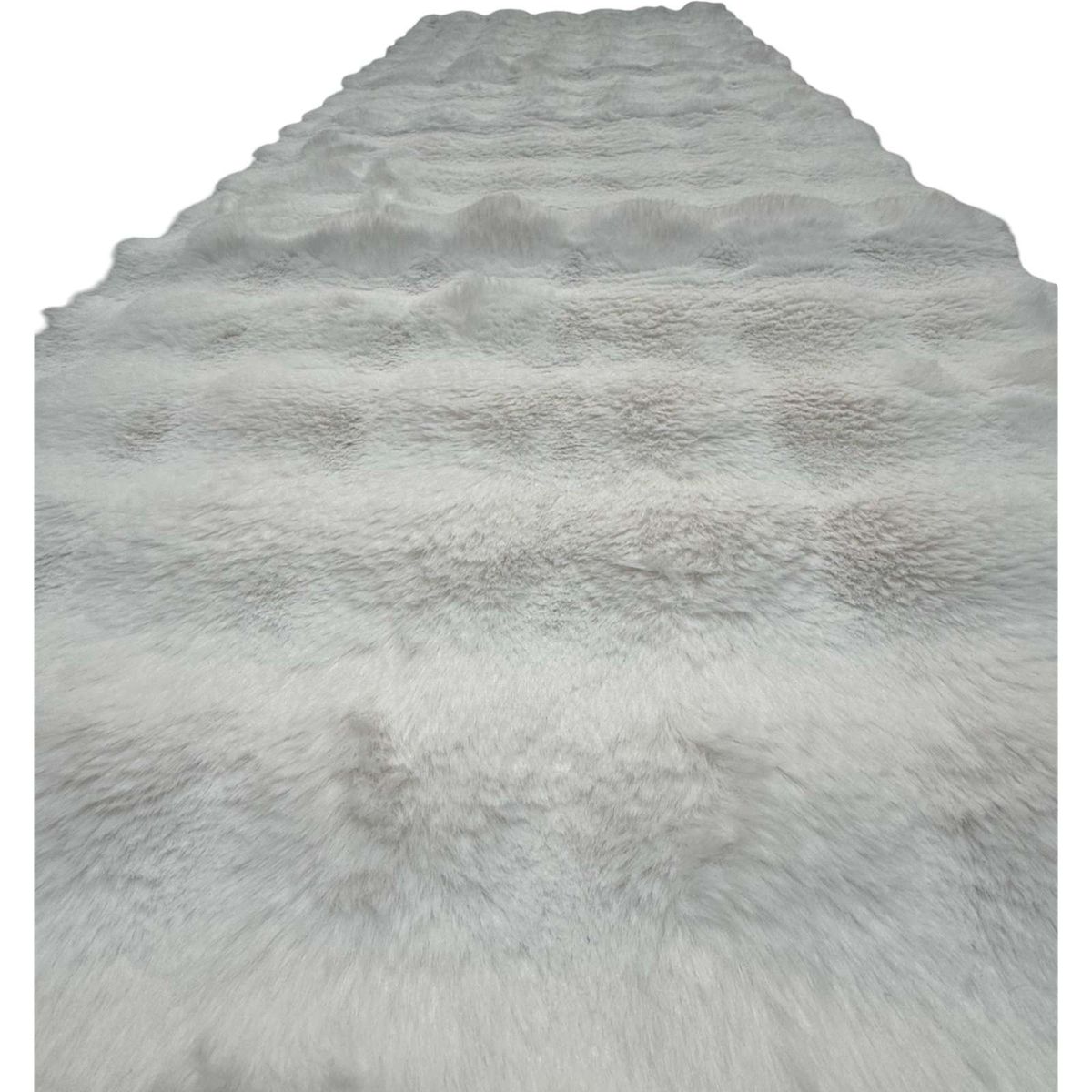 GENERICO - ALFOMBRA IMITACION PIEL DE CONEJO EXTRA SUAVE 60X180 CM