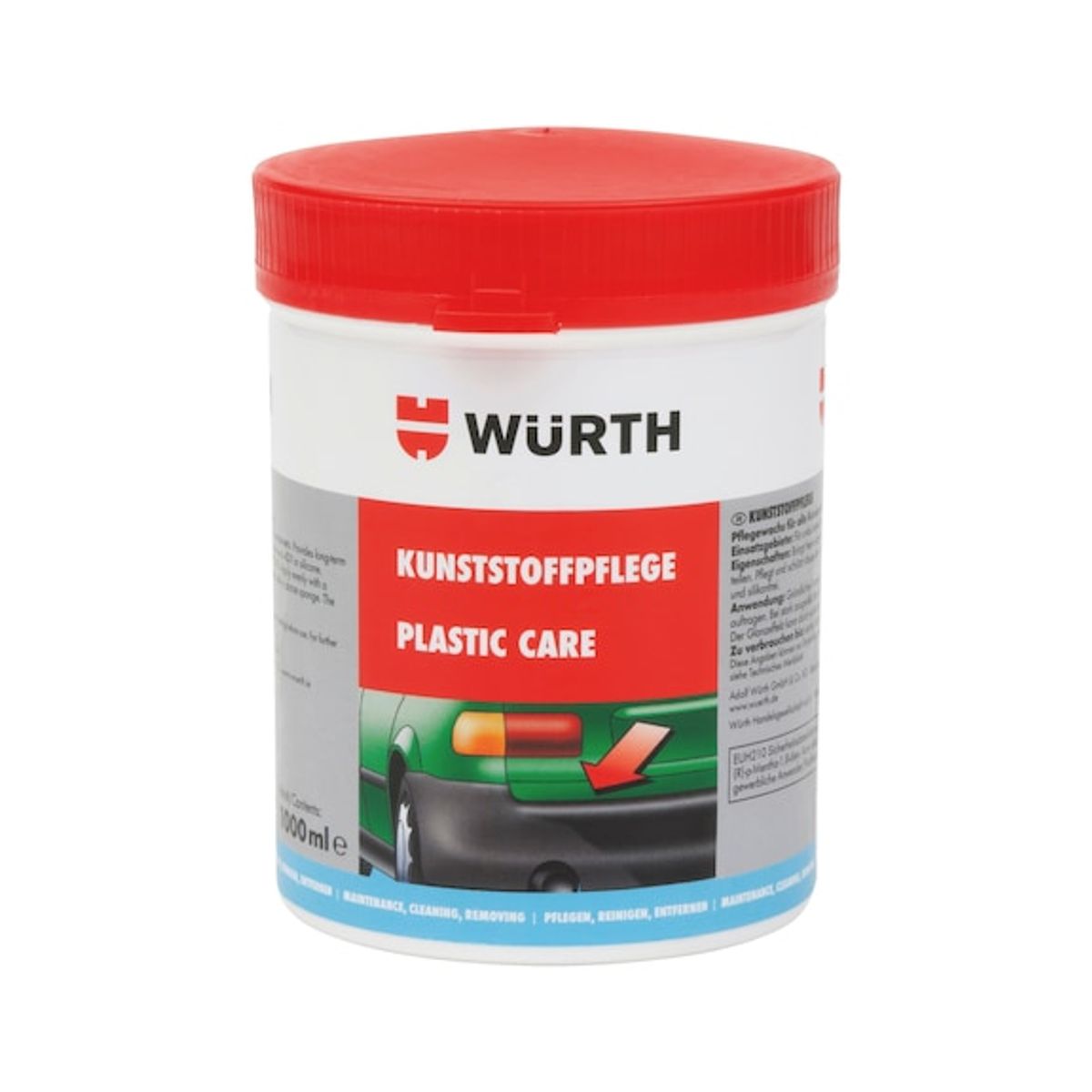 WURTH - Renovador De Plastico Y Goma Wurth 1 Litro