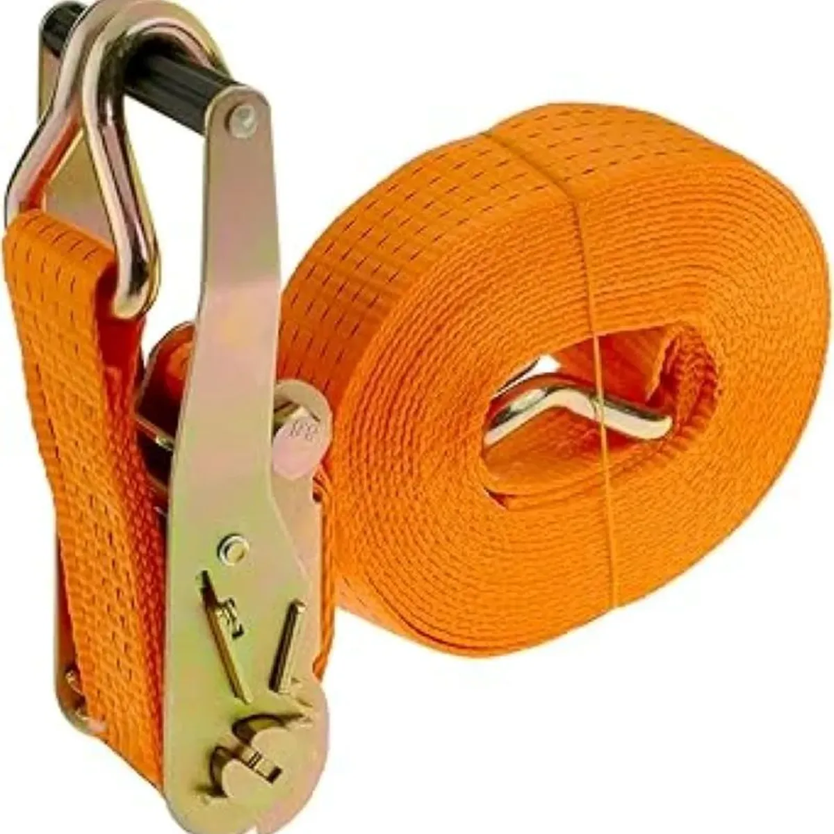 GENERICO - Eslinga Cinta Amarre Con Ratchet 1.5 Pulgada X 4 M Toolmak