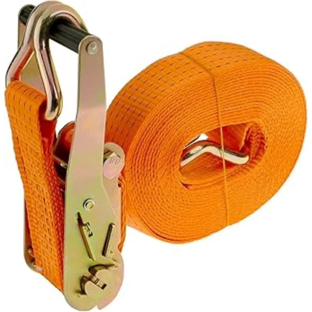 GENERICO - Eslinga Cinta Amarre Con Ratchet 1.5 Pulgada X 4 M Toolmak