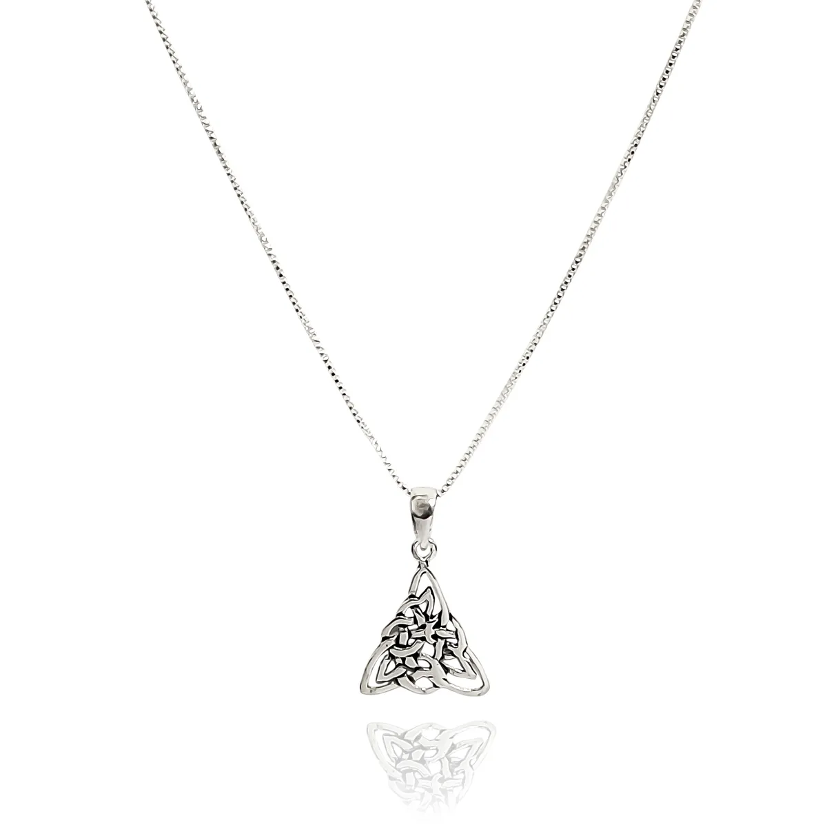 COGGIOLA - Collar Nudo Celta Veneciana Plata Fina 925