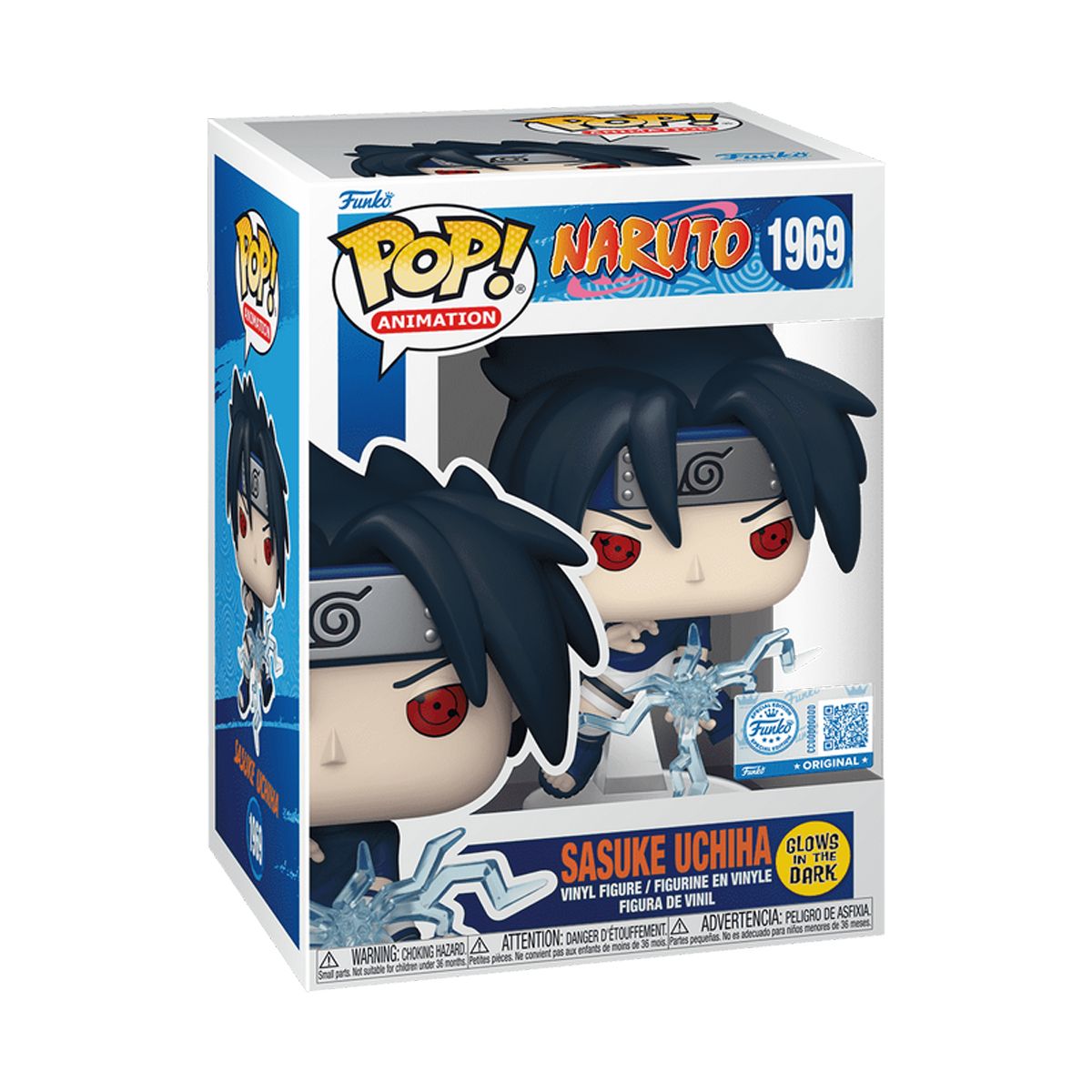 FUNKO - Funko Pop Sasuke Uchiha Glow 1969