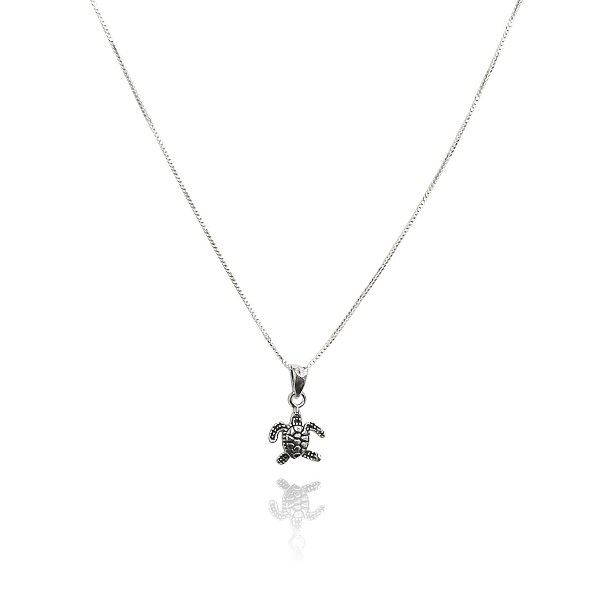 COGGIOLA - Collar Tortuga Veneciana Plata Fina 925