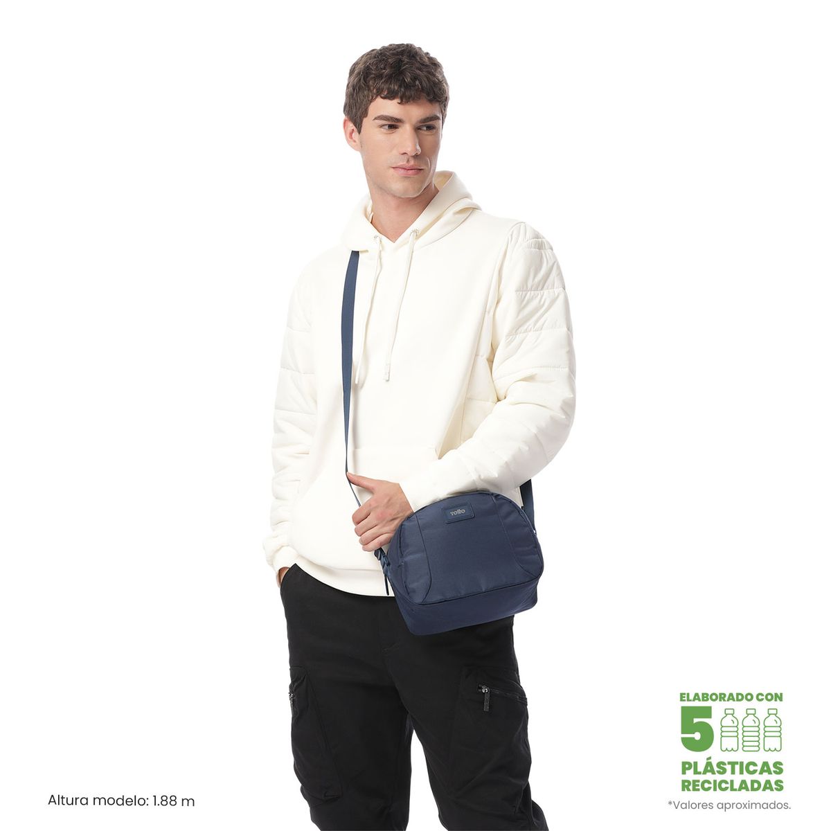 TOTTO - Lonchera Térmica Trik Azul Totto