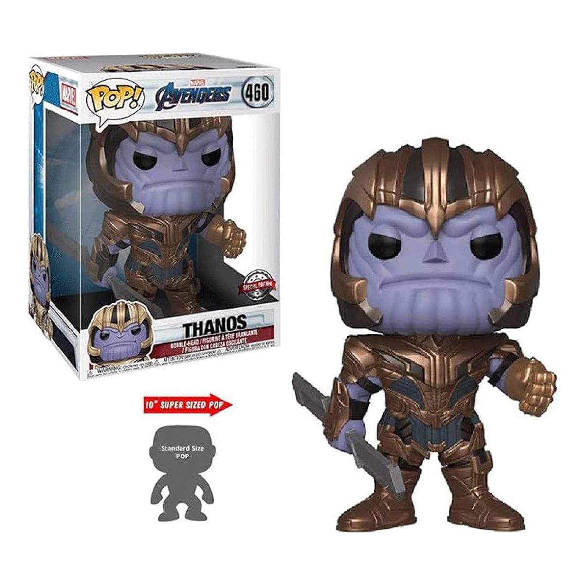 FUNKO - Funko Pop!: Infinity War 2 - 10 Pulgadas Thanos #460