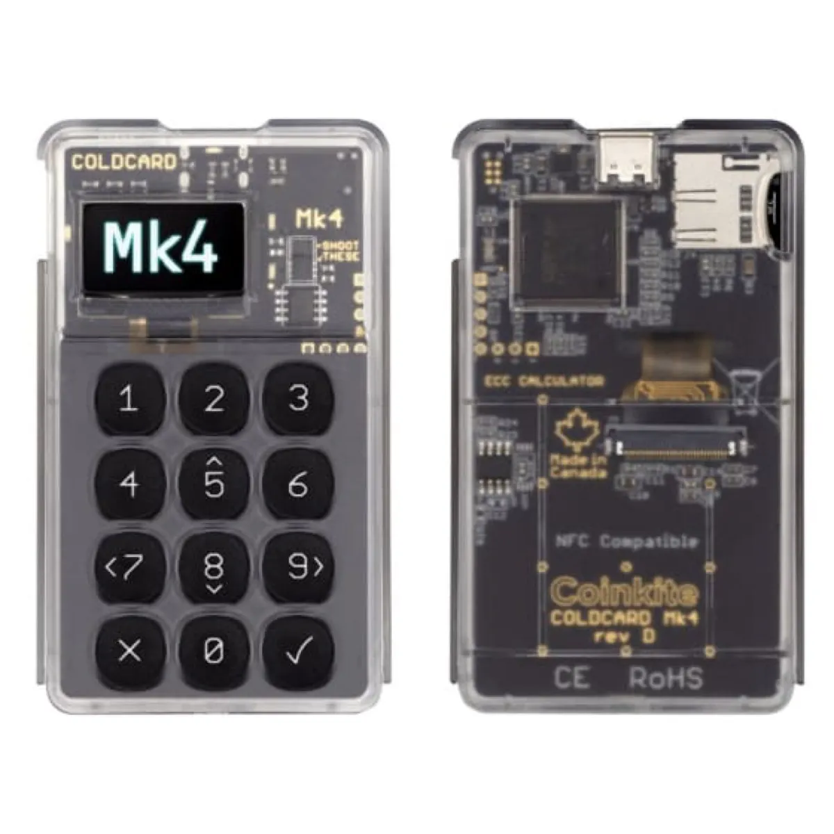GENERICO - Coldcard MK4 - Billetera Hardware Wallet BTC Only