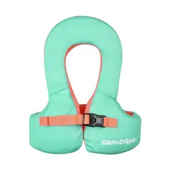 GREEN DOLPHIN - Chaleco Flotador Infantil Green Lock Verde Agua