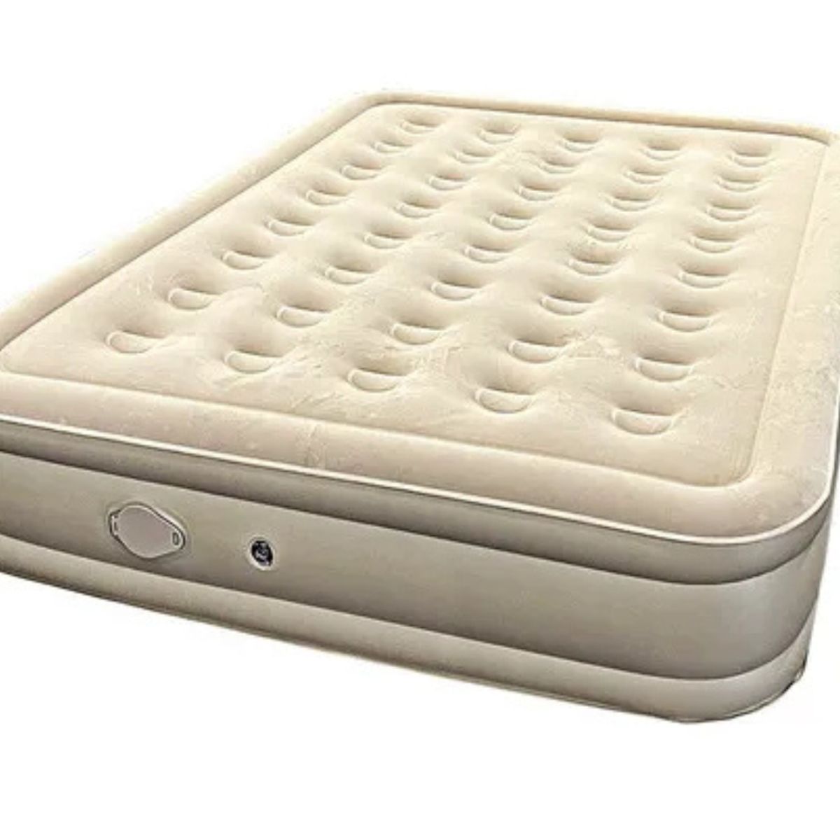 GENERICO - Colchón Inflable Genérico 2 Plazas Color Beige