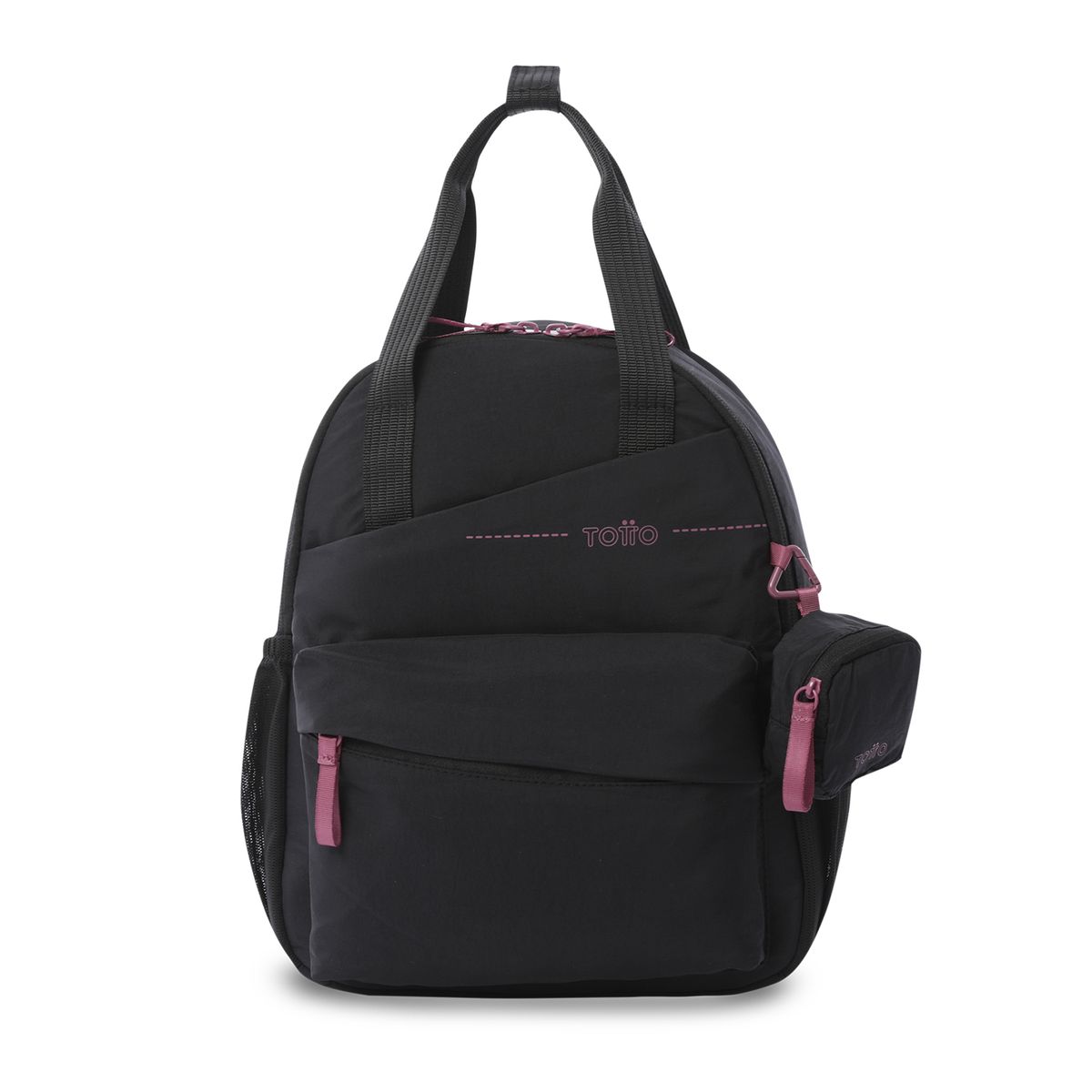 TOTTO - Mochila Universitaria  Suzuka Negra Mujer Totto
