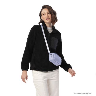 Imagen 2 del producto Cartera riñonera Mujer Bombo Pequeña Morada