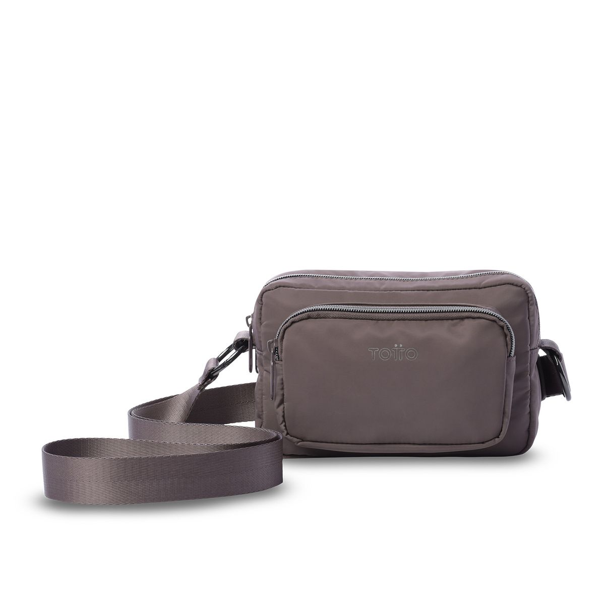 TOTTO - Cartera riñonera 2 en 1 Funty 30 Pequeña Café Totto