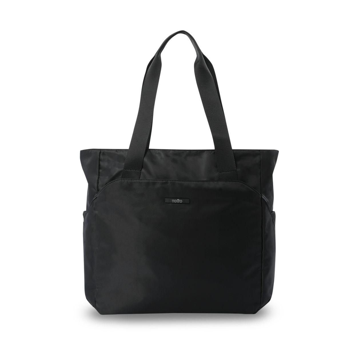 TOTTO - Cartera Tote Bag Grande Mujer Siena Porta Notebook 13 Negro Totto
