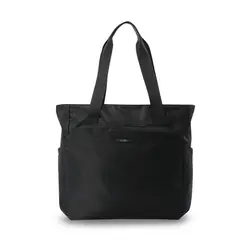 TOTTO - Cartera Tote Bag Grande Mujer Siena Porta Notebook 13 Negro