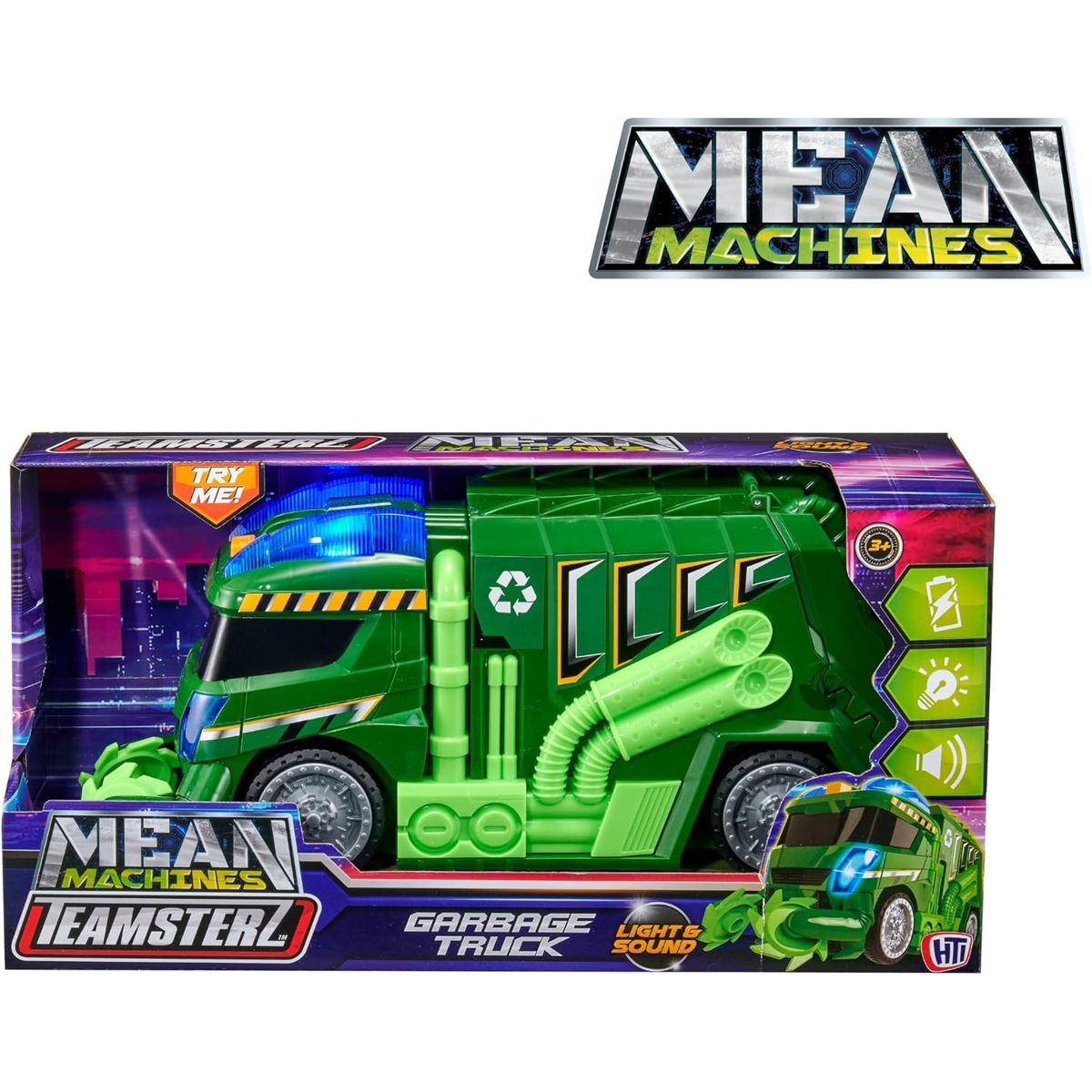 TEAMSTERZ - Teamsterz Camion De Basura Con Sonido