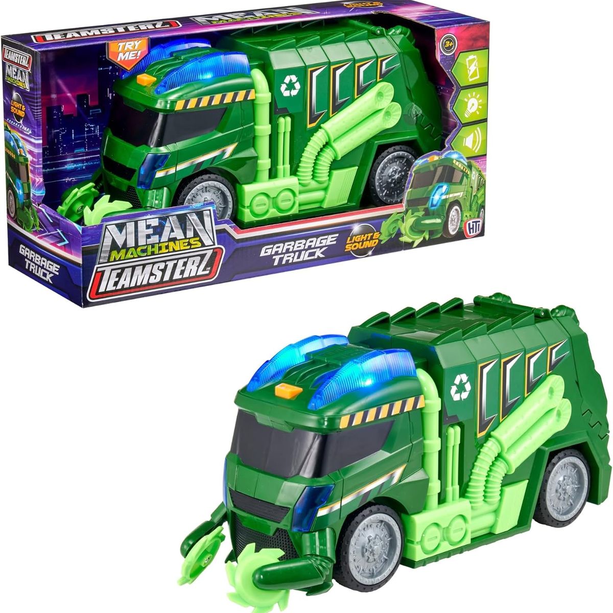 TEAMSTERZ - Teamsterz Camion De Basura Con Sonido