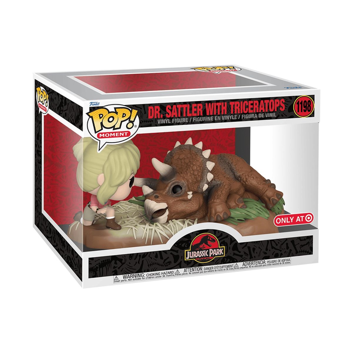 FUNKO - Funko Pop Dr Sattler with Triceratops 1198