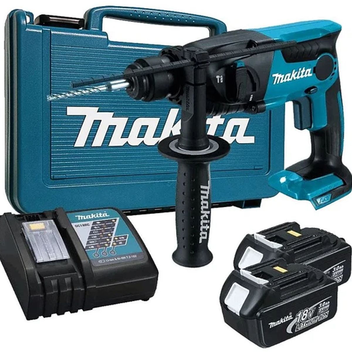 MAKITA - Rotomartilló SDS PLUS 16 mm Makita DHR165RFE