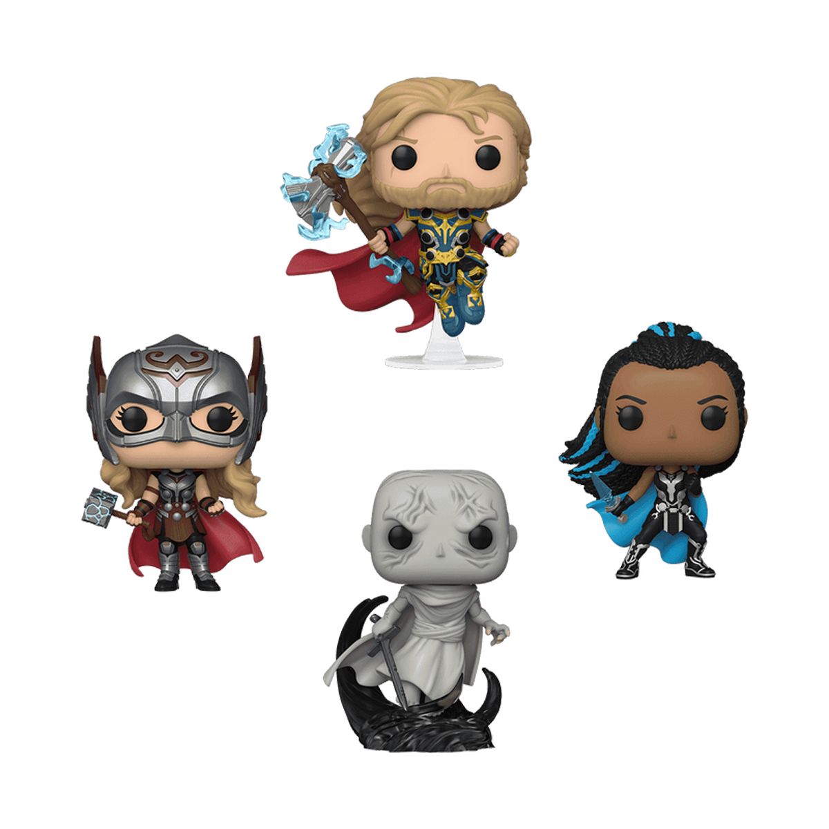 FUNKO - Funko Pop Thor - Mighty Thor - Valkyrie - Gorr