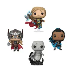 FUNKO - Pop Thor - Mighty Thor - Valkyrie - Gorr