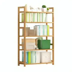 GENERICO - Organizador Estante De Bambú 5 Niveles De Cocina Y Baño