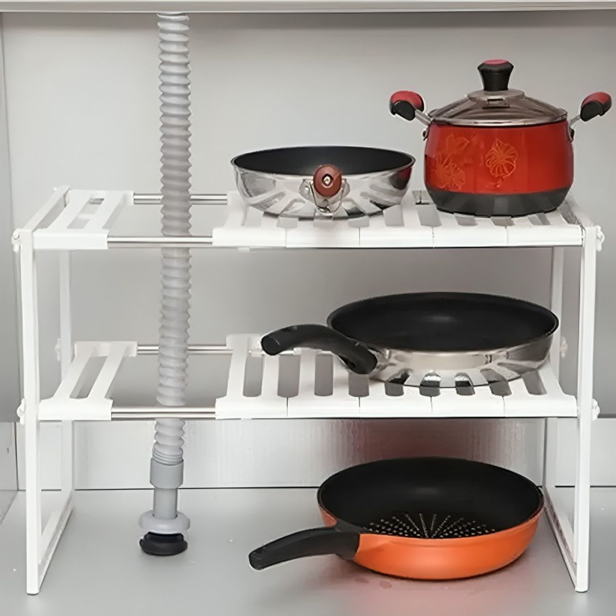 GENERICO - Organizador Estantes De Cocina Multiuso Organizador De Olla