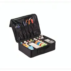 GENERICO - Organizador Estuche Multiuso Accesorios Compartimientos