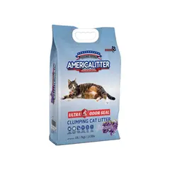 GENERICO - Arena Sanitaria Gatos America Litter Odor Seal Lavanda 15Kg
