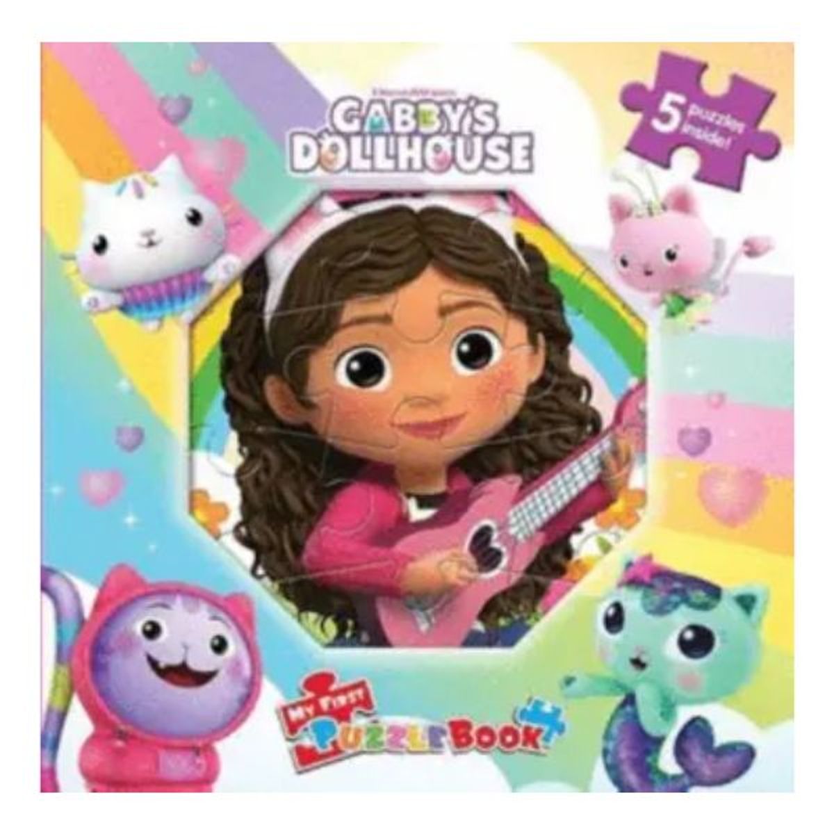 PLANETA JUNIOR - Mi Primer Libro De Rompecabezas La Casa De Muñecas De Gabby