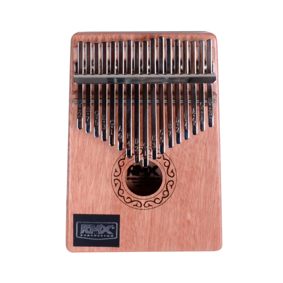 RMX - Kalimba de Madera 17 Notas con Accesorios AK Music KMR-17NAT RMX