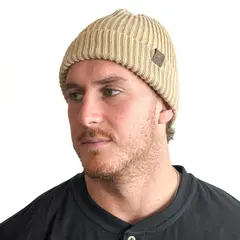 LENGA - Gorro Beanie Hombre Lana Sustentable Corralco