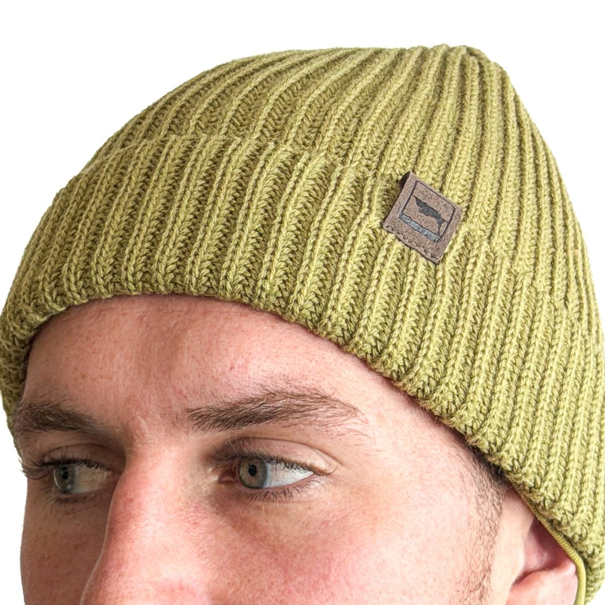 LENGA - Gorro Beanie Hombre Lana Sustentable Corralco Lenga